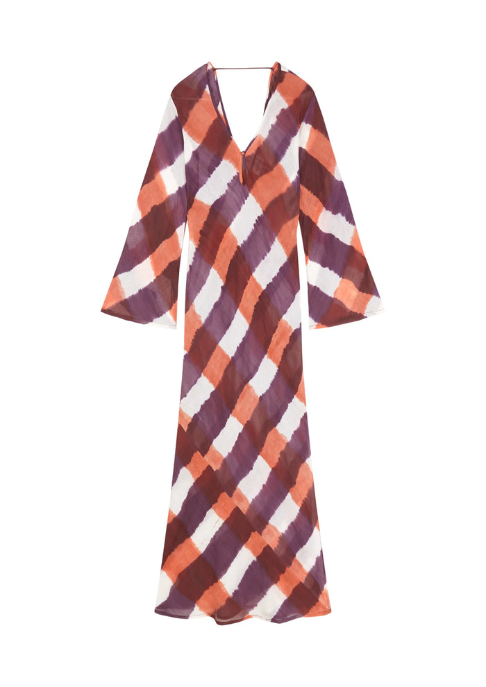 Bies Babbaki dress with front/back V-neck | M11 Shop