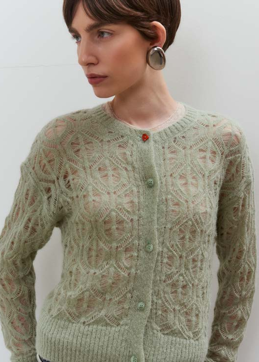 Cardigan in alpaca Gioia Tennè the Label | M11 Shop