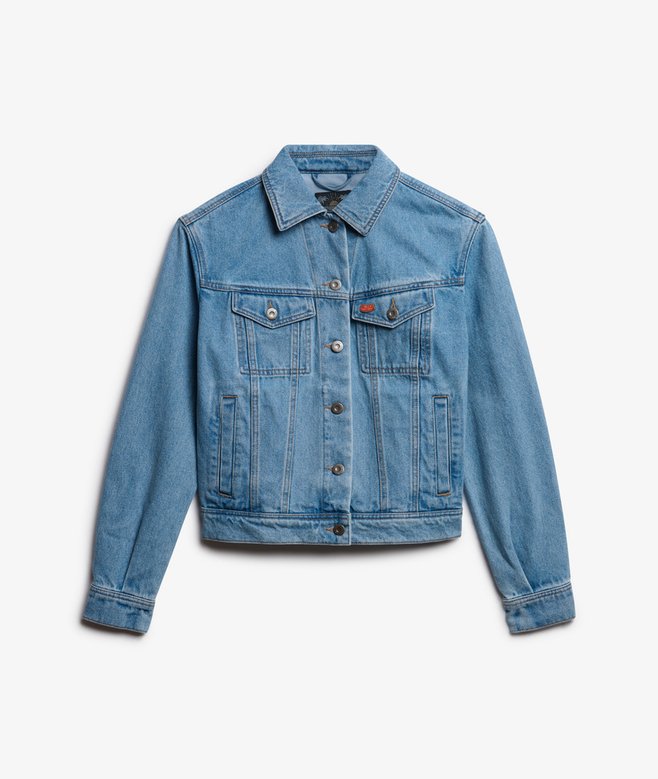 Giacca in denim con ricami Superdry | M11 Shop