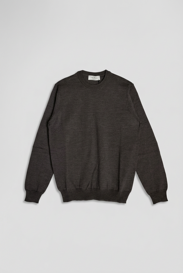 The Pull long-sleeved crew neck in 100% virgin wool | M11 Shop