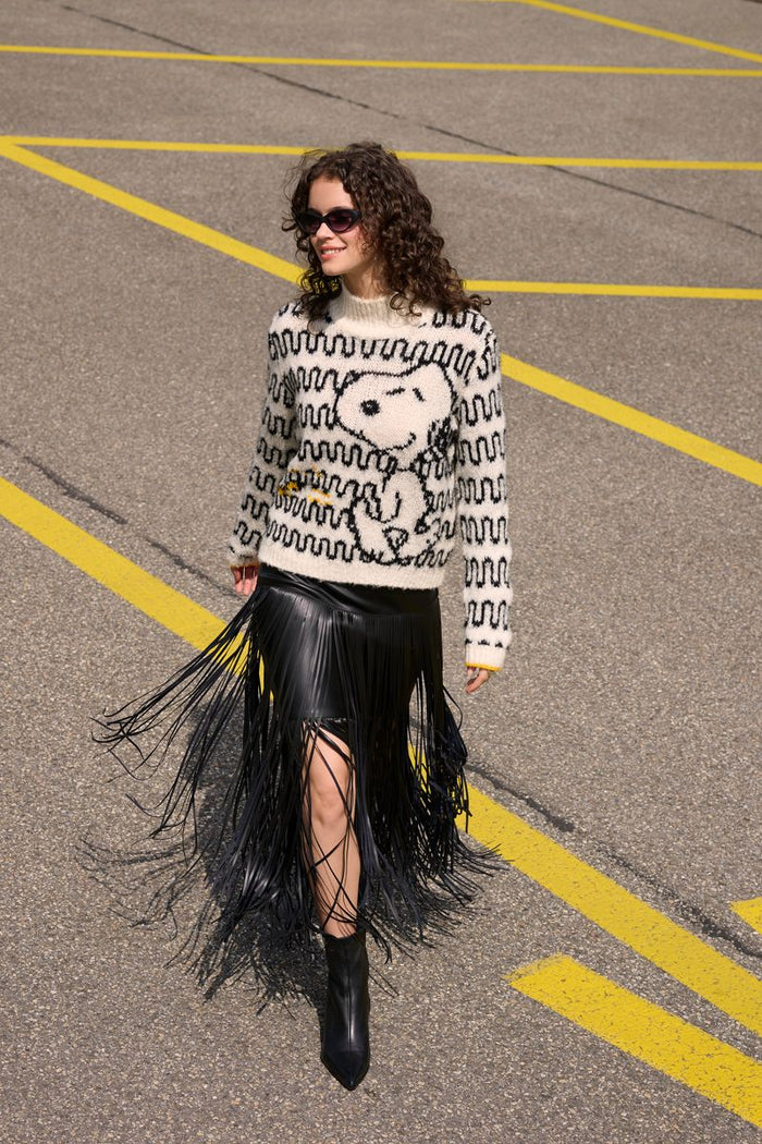 Gonna con frange in ecopelle Princess goes Hollywood | M11 Shop