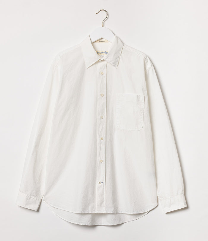 Merz b. cotton poplin shirt Schwanen | M11 Shop