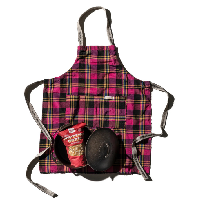 Puebco Recycled Cotton Check Apron | M11 Shop