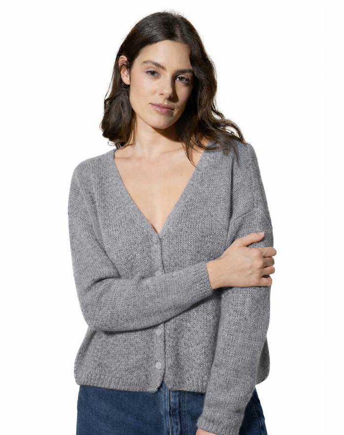 Cardigan Melinda corto con bottoni Colorine - New in | M11 Shop