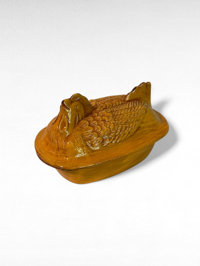 Pirofila con coperchio a forma di animale Terre antiche Fratelli Colì | M11 Shop