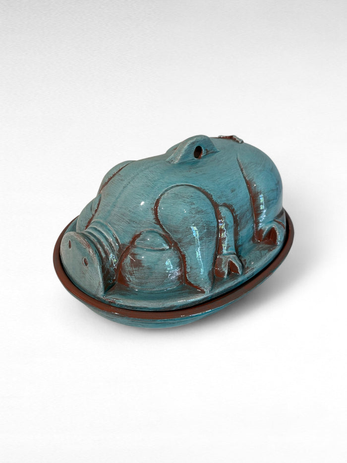 Pirofila con coperchio a forma di animale Terre antiche Fratelli Colì | M11 Shop