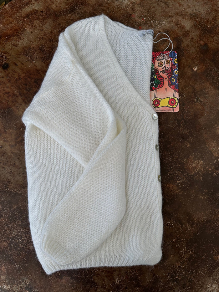 Cardigan Melinda corto con bottoni Colorine | M11 Shop