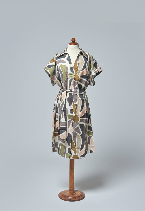 Palme cotton belted chemiser | M11 Shop