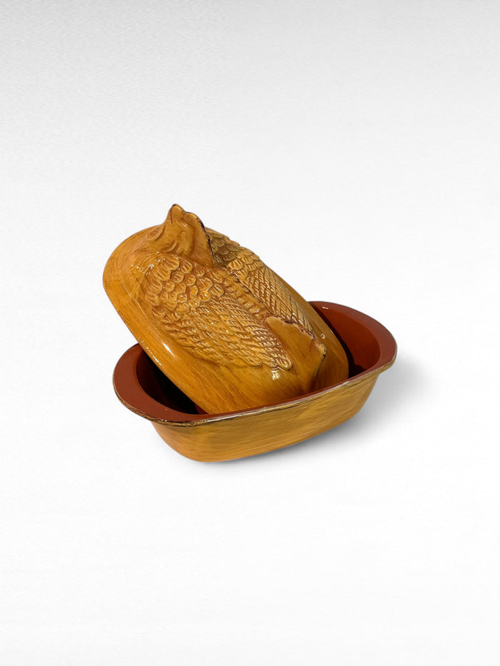 Pirofila con coperchio a forma di animale Terre antiche Fratelli Colì | M11 Shop