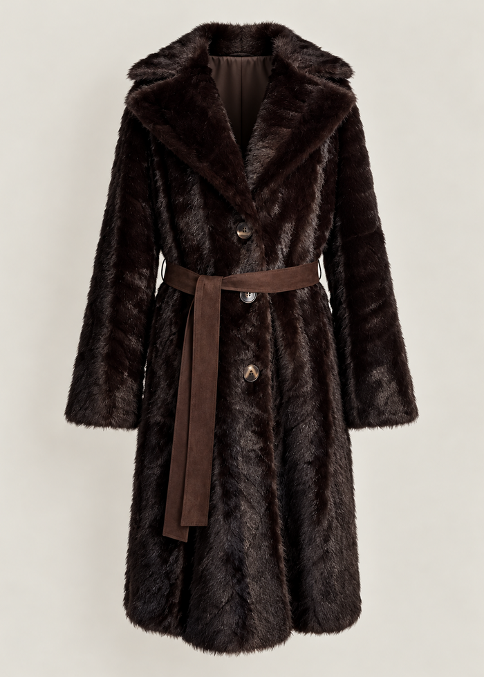 Cappotto in ecopelliccia reversibile Twists Mehran | M11 Shop