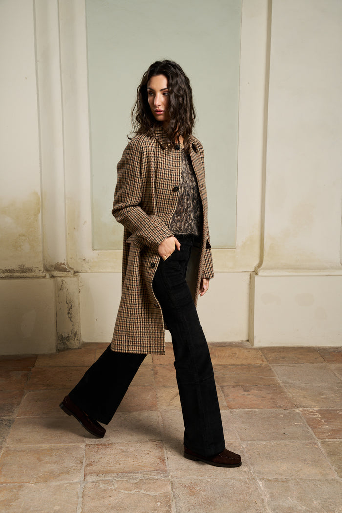 Sebago Beam Houndstooth Coat | M11 Shop