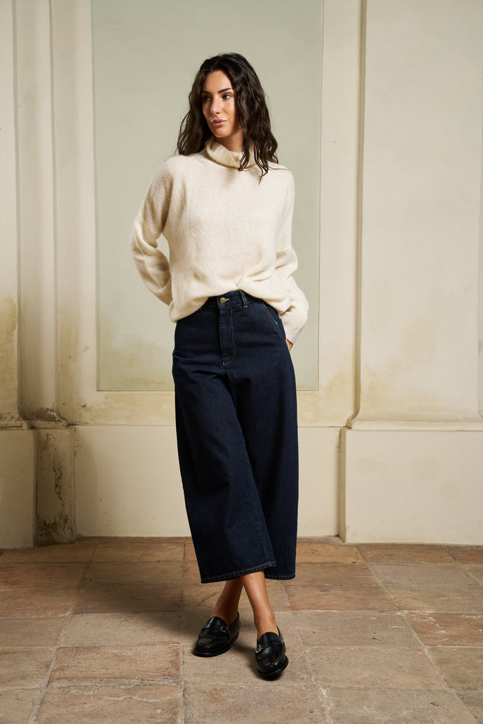 Jean Relaxed Cropped RaDenim | M11 Shop