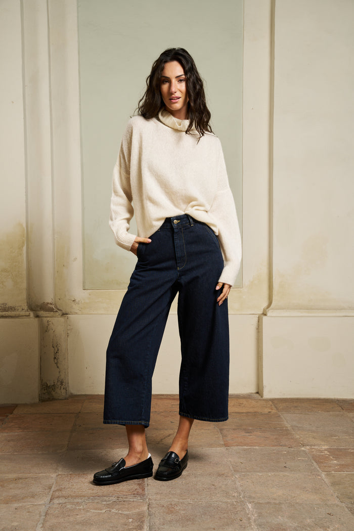 Jean Relaxed Cropped RaDenim | M11 Shop