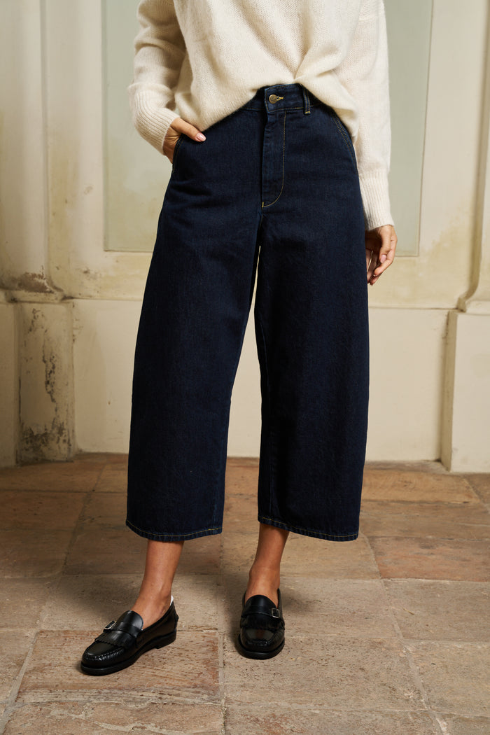 Jean Relaxed Cropped RaDenim | M11 Shop