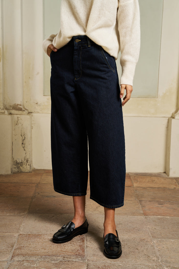 Jean Relaxed Cropped RaDenim | M11 Shop