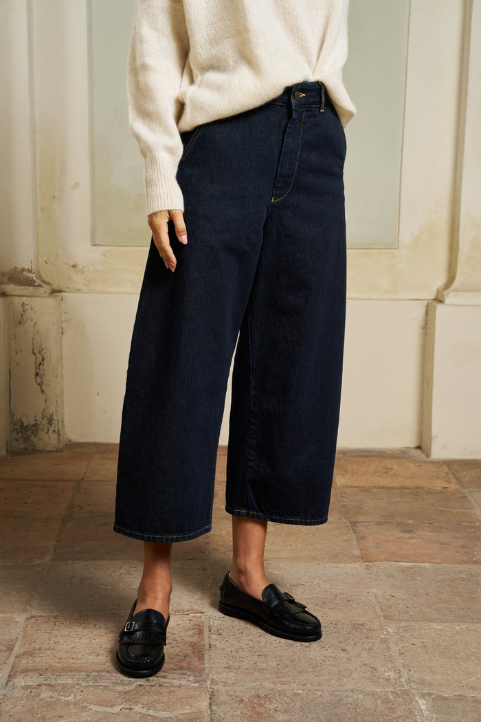 Jean Relaxed Cropped RaDenim | M11 Shop