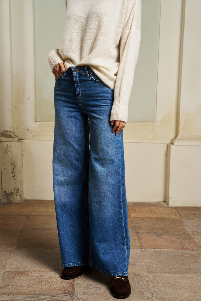 RaDenim Wide Flare Jeans | M11 Shop