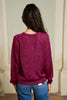 Romy Wild Lurex Sweater | M11 Shop