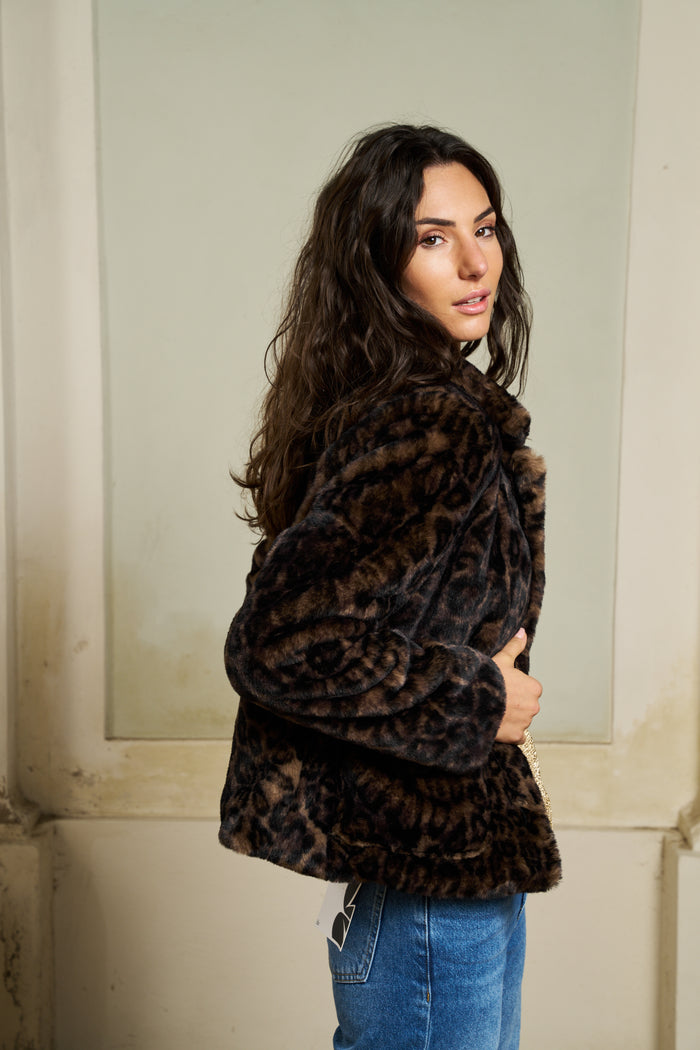 Giacca soffice in pelliccia sintetica Princess goes Hollywood | M11 Shop