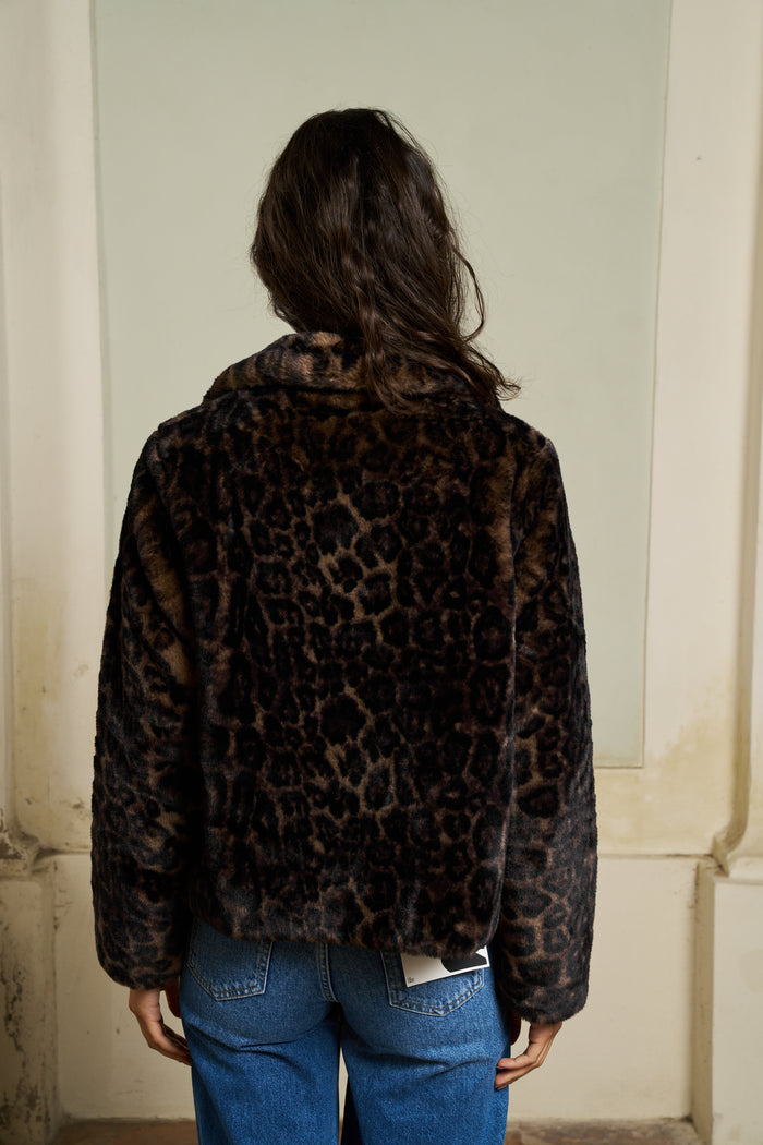 Giacca soffice in pelliccia sintetica Princess goes Hollywood | M11 Shop