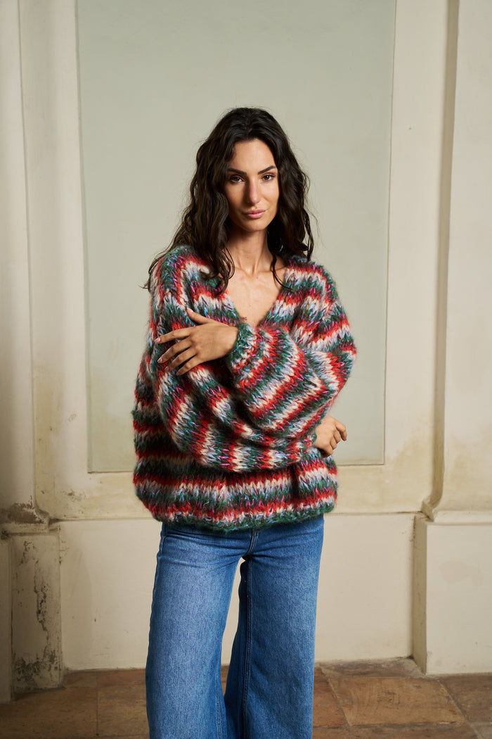 Pullover a V Jane Les Trico d'O | M11 Shop