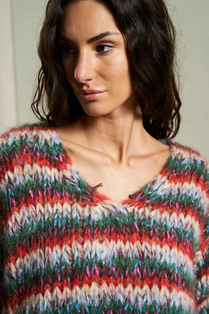 Pullover a V Jane Les Trico d'O | M11 Shop