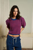 Pullover a maniche corte a palloncino Federica Les Tricots d'O | M11 Shop