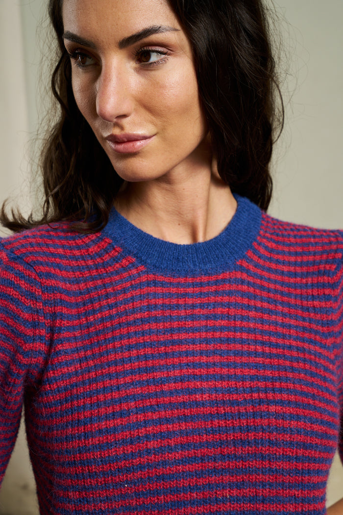 Pullover a maniche corte a palloncino Federica Les Tricots d'O | M11 Shop