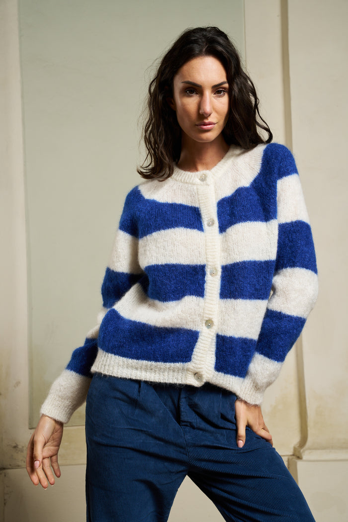 Cardigan a righe Alice Les Tricots d'O | M11 Shop