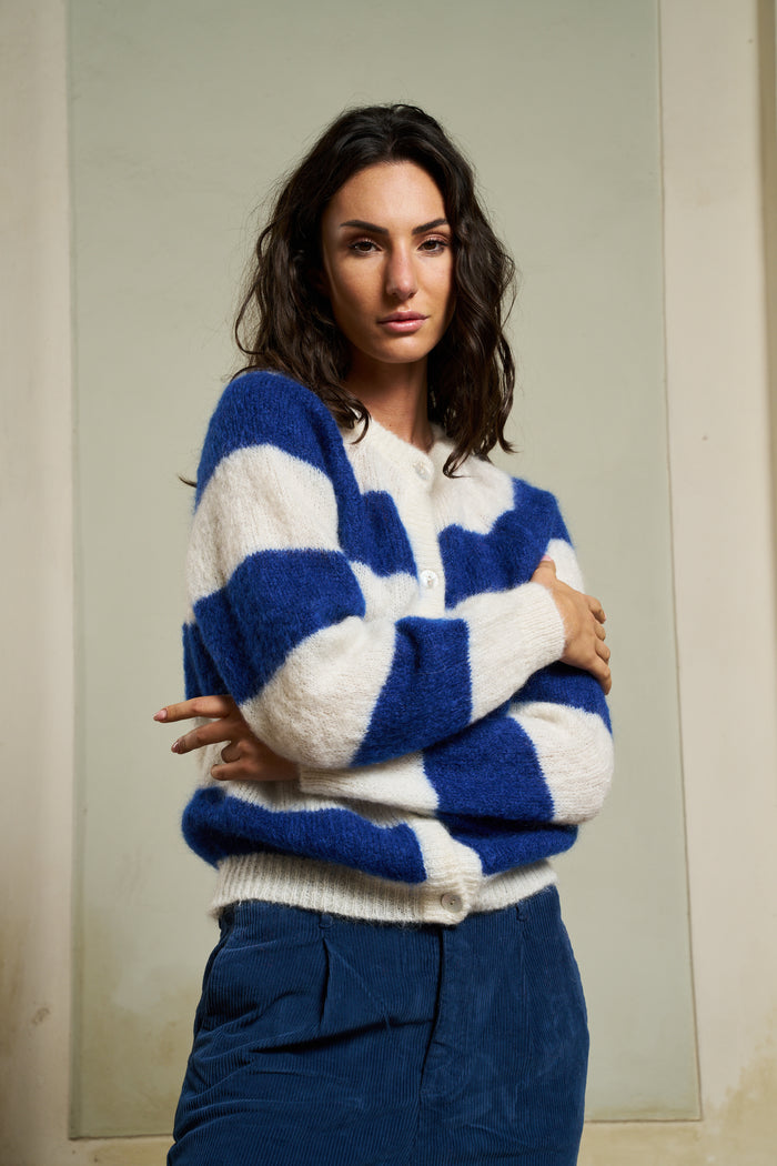Cardigan a righe Alice Les Tricots d'O | M11 Shop