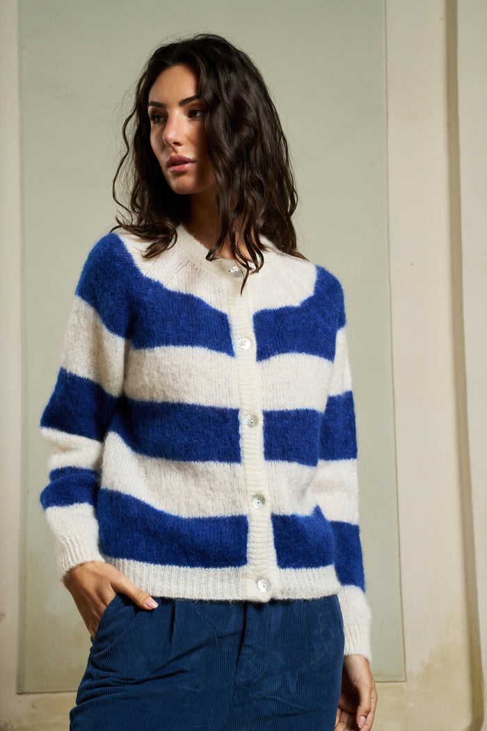 Cardigan a righe Alice Les Tricots d'O | M11 Shop