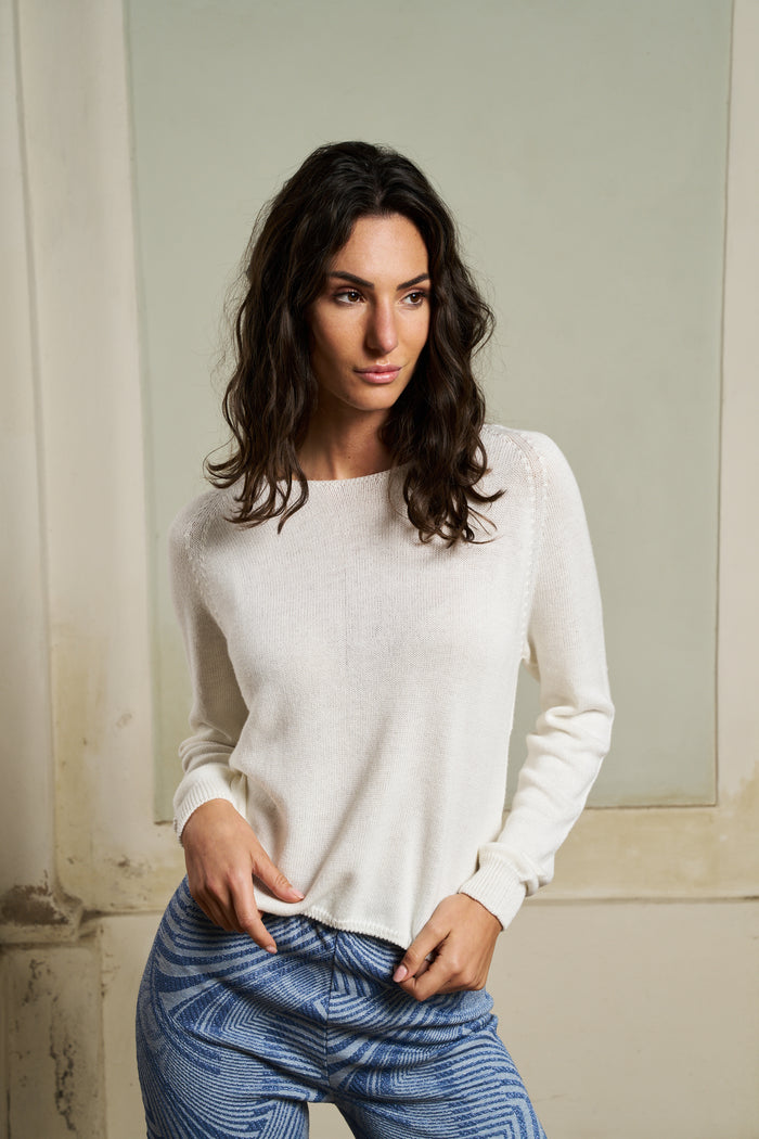 Maglione girocollo da donna Merz b. Schwanen | M11 Shop