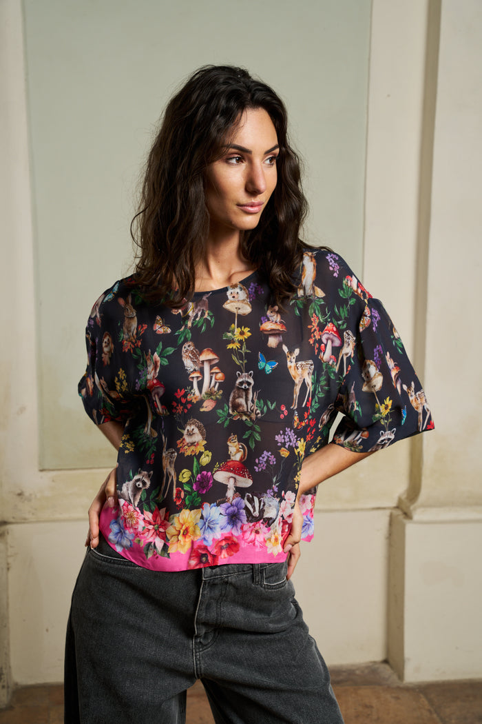 Camicia Animail pink Princess goes Hollywood | M11 Shop