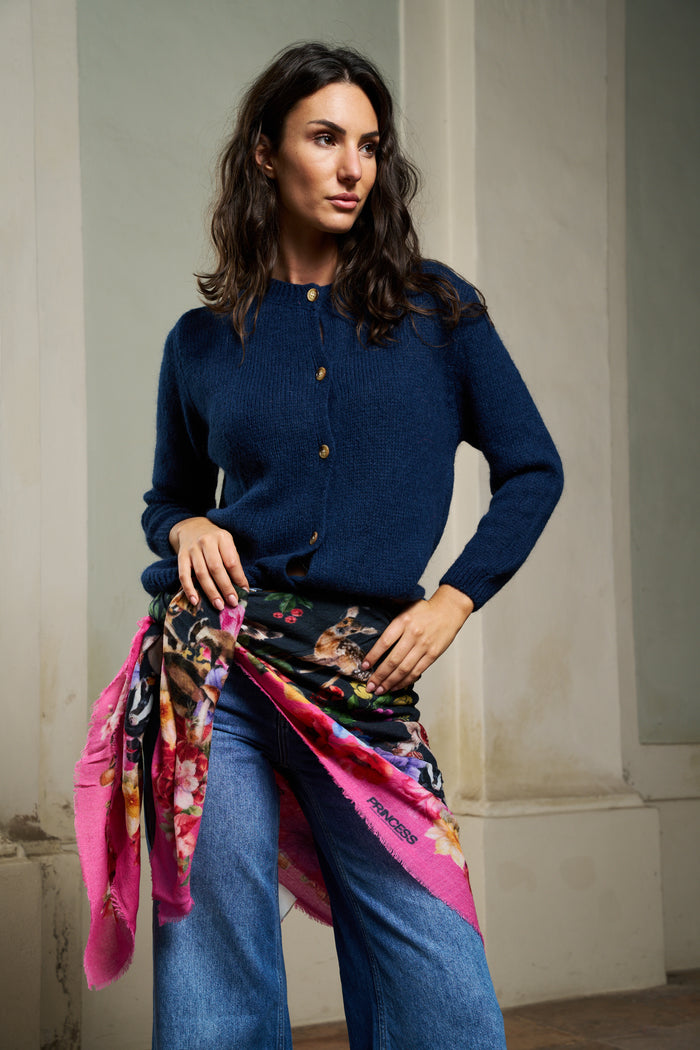 Sciarpa con fiori e animali Princess goes Hollywood | M11 Shop