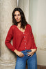 Cardigan Melinda corto con bottoni Colorine | M11 Shop