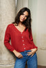 Cardigan Melinda corto con bottoni Colorine | M11 Shop