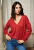 Cardigan Melinda corto con bottoni Colorine | M11 Shop