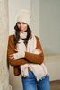 Sciarpa con frange in lana e cashmire Palme | M11 Shop