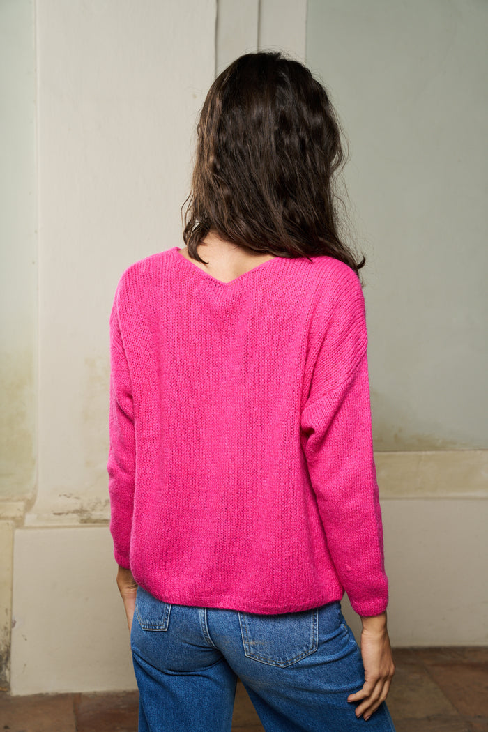 Cardigan Melinda corto con bottoni Colorine | M11 Shop