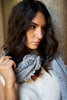 Sciarpa con frange in lana e cashmire Palme | M11 Shop