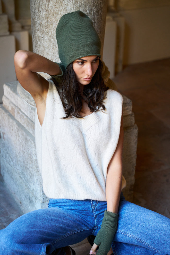 Berretto 100% cashmere Palme | M11 Shop