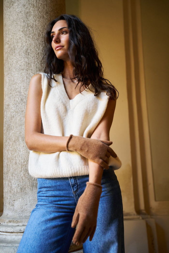 Guanti 100% cashmere Palme | M11 Shop