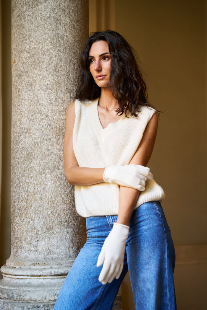 Guanti 100% cashmere Palme | M11 Shop