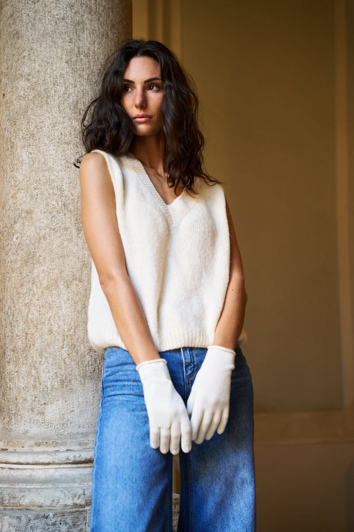 Guanti 100% cashmere Palme | M11 Shop
