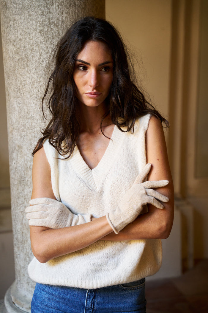 Guanti 100% cashmere Palme | M11 Shop