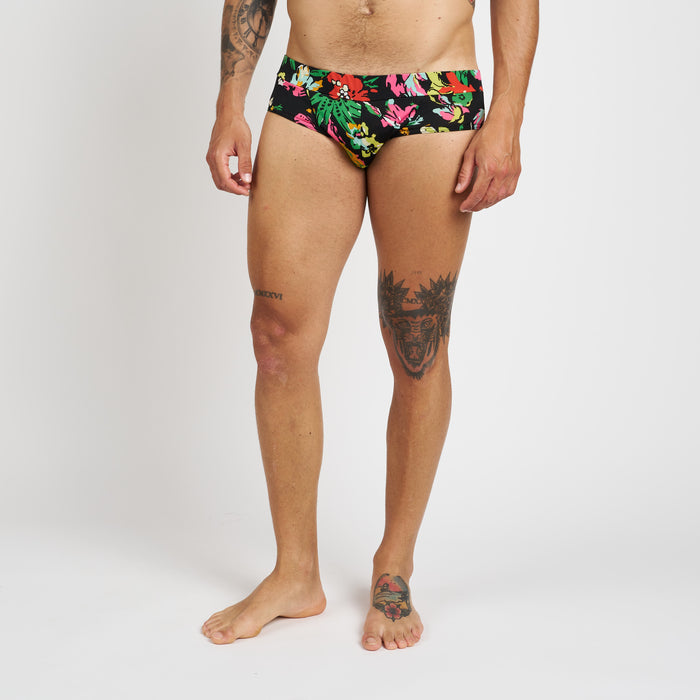 Slip vita bassa in lycra stampata M11Shop | M11 Shop