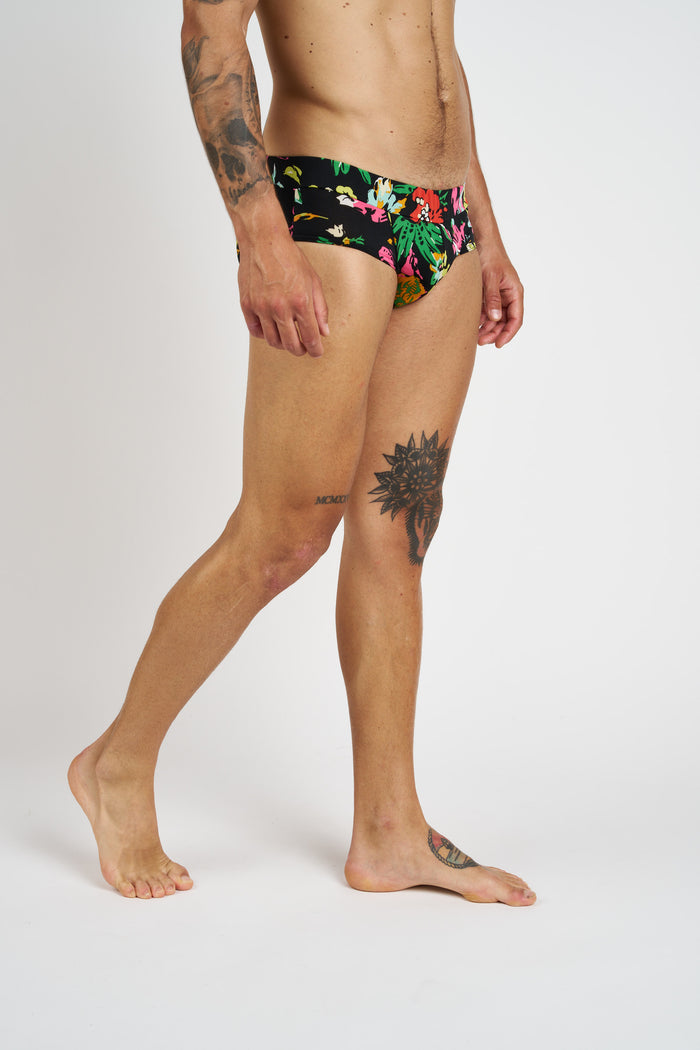 Slip vita bassa in lycra stampata M11Shop | M11 Shop