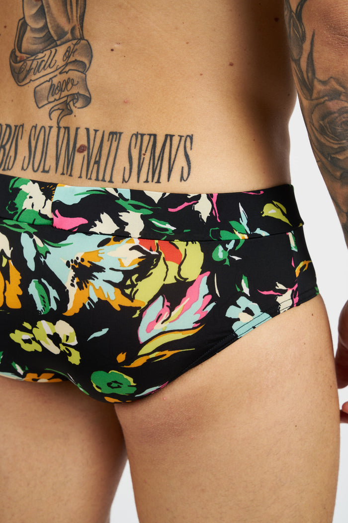 Slip vita bassa in lycra stampata M11Shop | M11 Shop