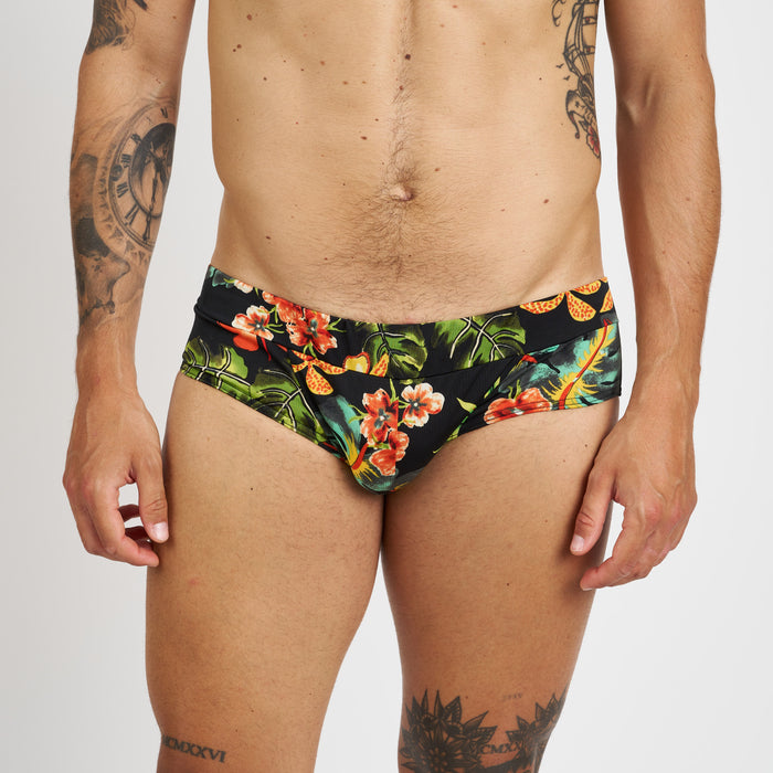 Slip vita bassa in lycra stampata M11Shop | M11 Shop