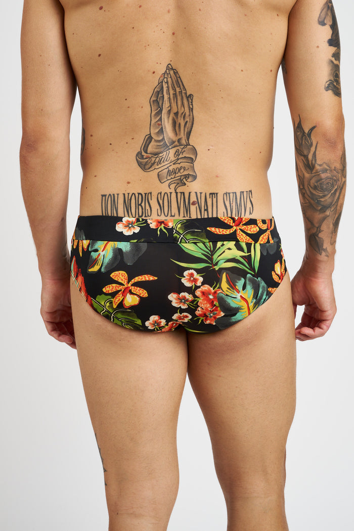 Slip vita bassa in lycra stampata M11Shop | M11 Shop